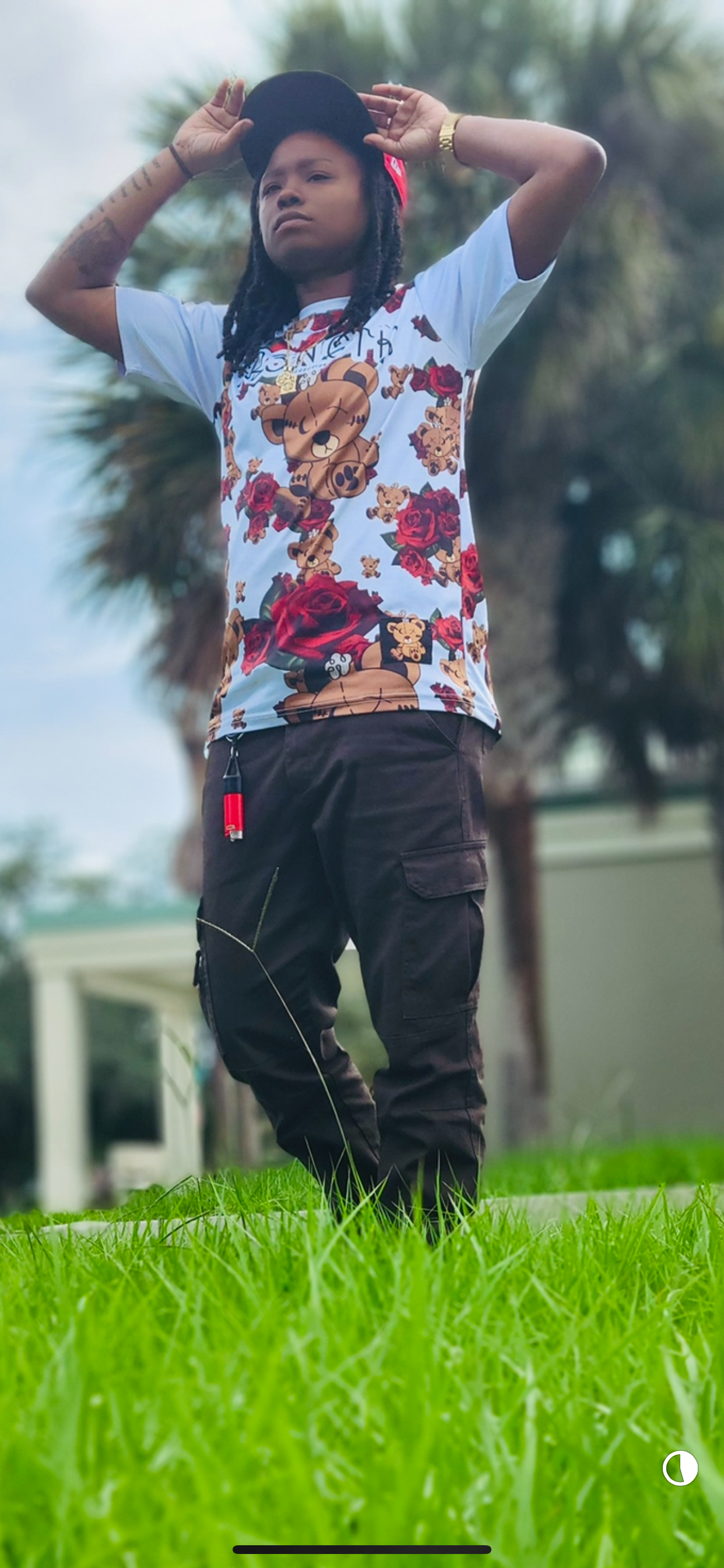 Rose Teddy Tee