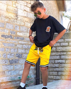 Gold Strength Gym Shorts