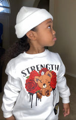 Load image into Gallery viewer, Toddler Rose Strength Sweatshirt
