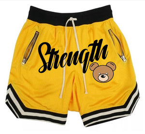 Youth Gold Strength Gym Shorts