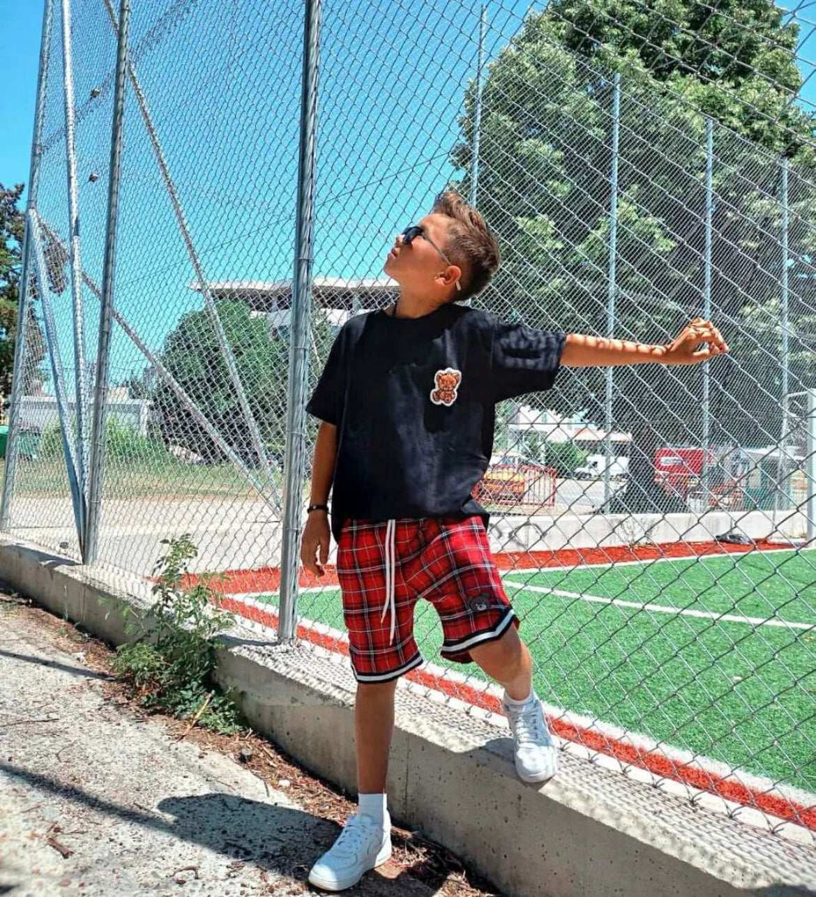 Youth Red Shorts
