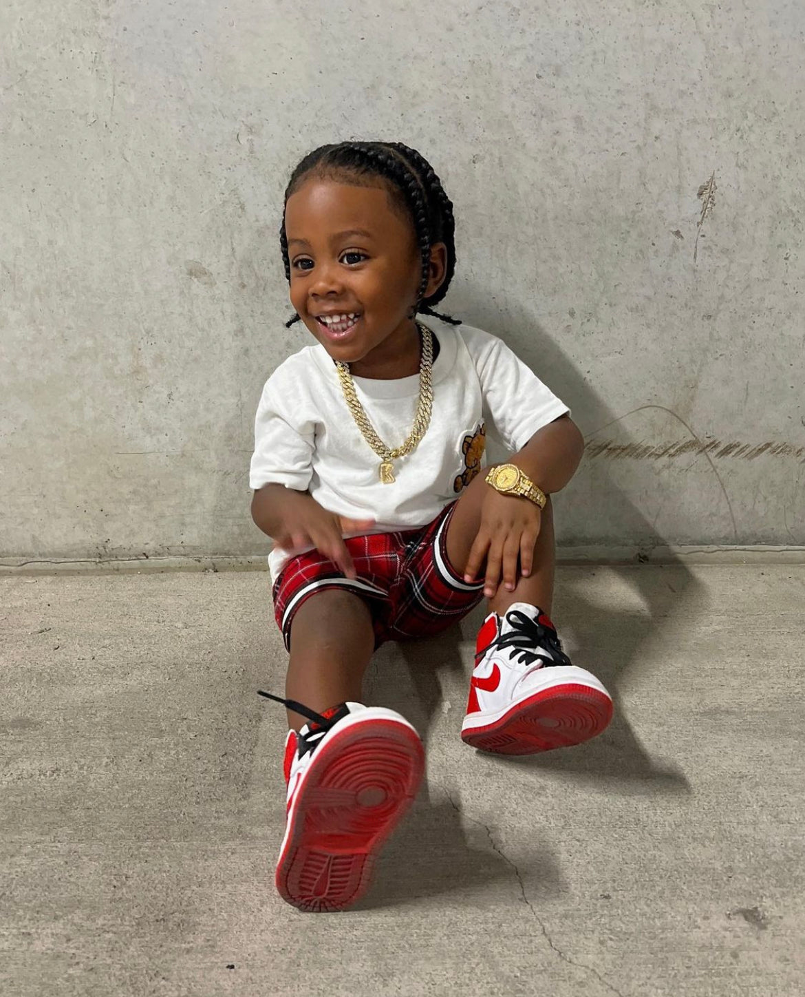 Toddler Red Shorts