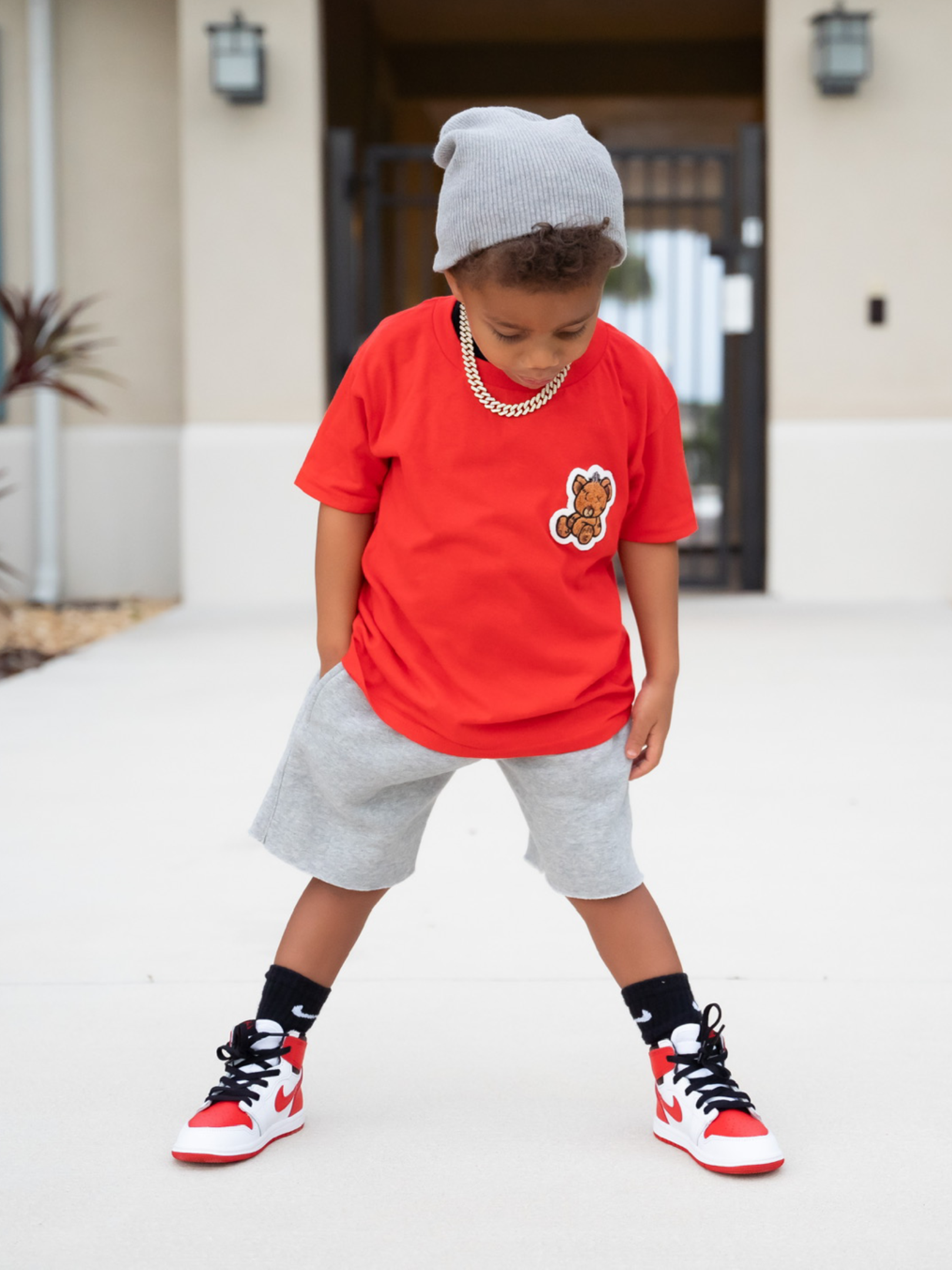Red Youth Logo Tee
