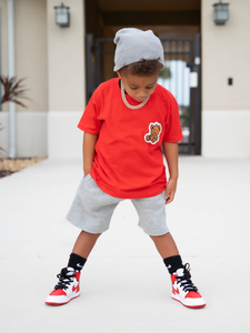 Red Youth Logo Tee