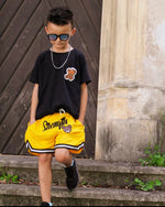 Load image into Gallery viewer, Youth Gold Strength Gym Shorts
