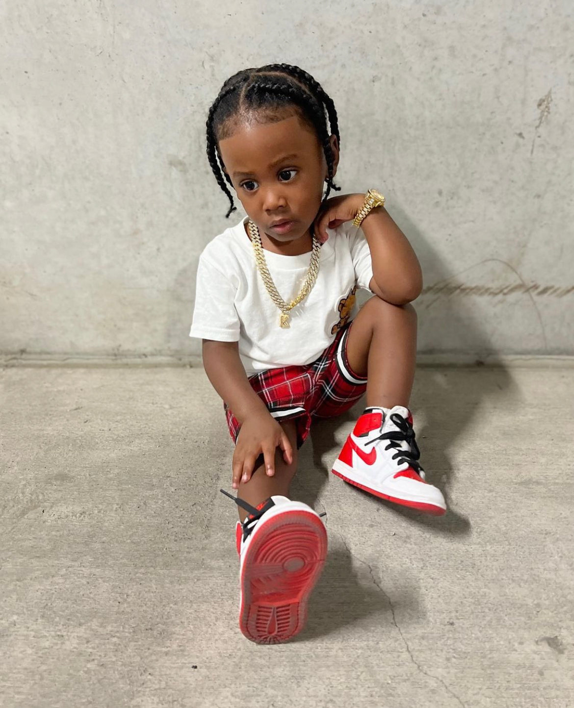Toddler Red Shorts