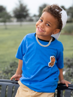 Load image into Gallery viewer, Blue Youth Logo Tee
