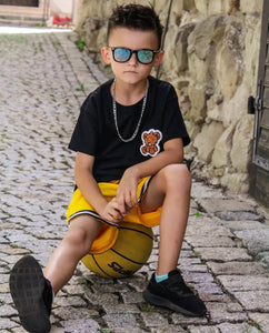 Youth Gold Strength Gym Shorts