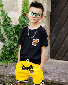 Youth Gold Strength Gym Shorts