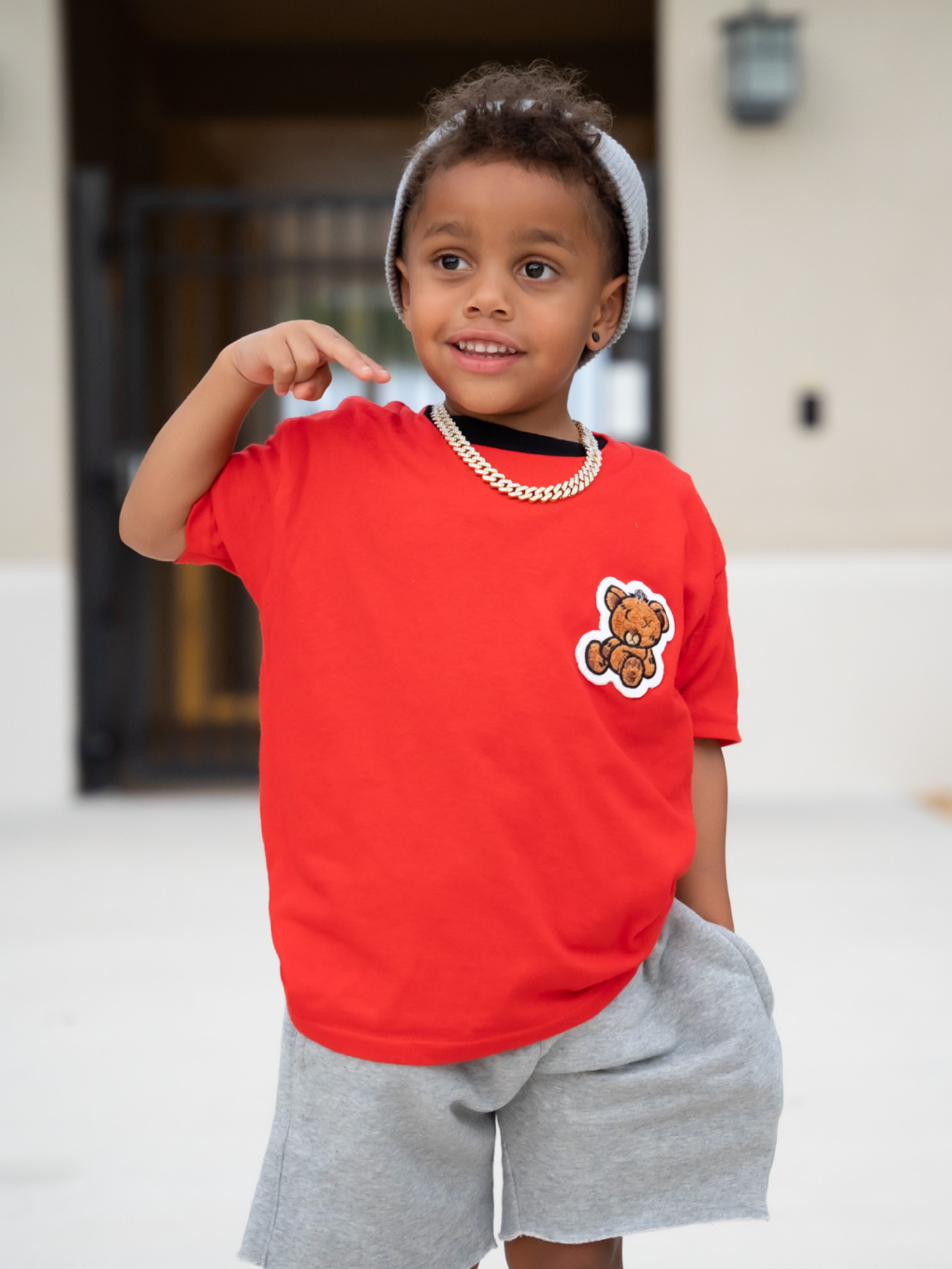 Red Youth Logo Tee