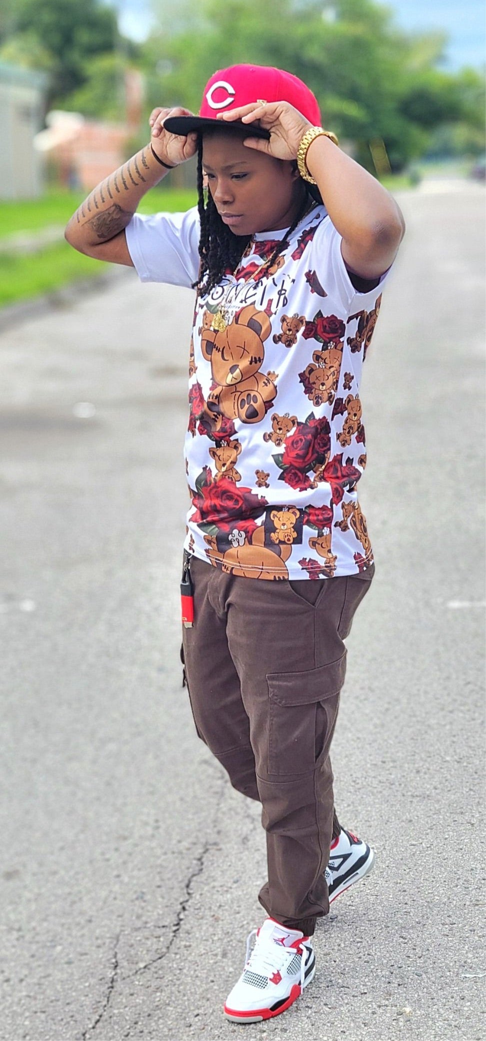 Rose Teddy Tee